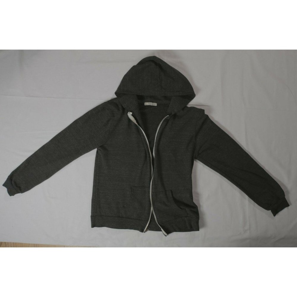 Threads 4 Thought sz M mens hoodie gray long sleev